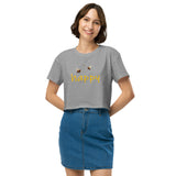 Bee Happy Women’s crop top