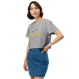 Bee Happy Women’s crop top