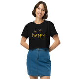 Bee Happy Women’s crop top