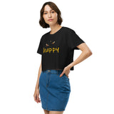 Bee Happy Women’s crop top