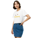 Bee Happy Women’s crop top
