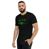 Get High Hang Gliding Short Sleeve T-Shirt