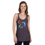 Colorful Paragliders Women's Racerback Tank